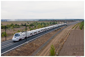 Hoy se inaugura la l�nea de alta velocidad Valladolid-Palencia-Le�n 