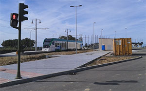 Licitadas las obras del apeadero intermodal para autobuses y tranv�a en el barrio de La Ardila, en San Fernando 