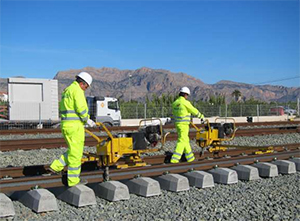 Las obras de plataforma de la conexi�n de Murcia a la red de alta velocidad, al 95 por ciento de ejecuci�n