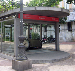Comienza la renovaci�n de la b�veda de andenes de la estaci�n de Recoletos de Cercan�as de Madrid