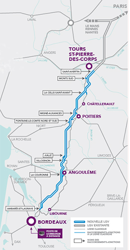 Inauguraci�n oficial de la nueva l�nea de alta velocidad Tours-Burdeos, en Francia