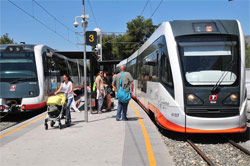 El Tram de Alicante transport� 10,2 millones de viajeros en 2015, un 1,36 por ciento m�s que el a�o anterior 