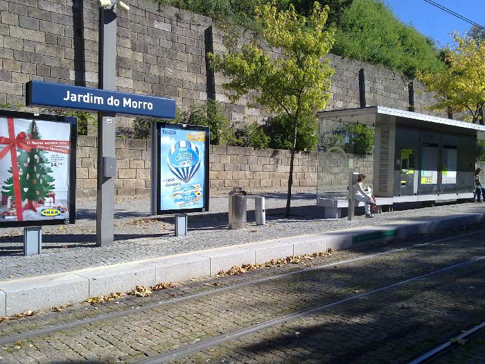 Estacin de metro de Jardim do Morro en Vilanova de Gaia