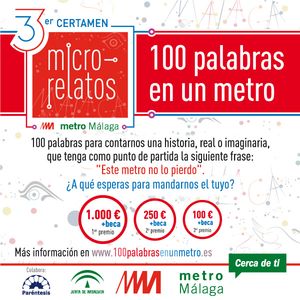 Abierta la tercera edicin del concurso de microrrelatos de Metro de Mlaga