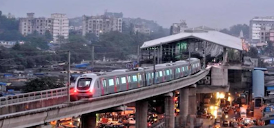 El metro de Bombay establece un rcord de viajeros
