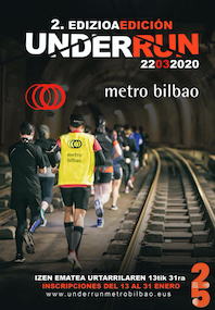 Metro Bilbao presenta la Carrera Underrun que se celebrar en sus tneles en marzo