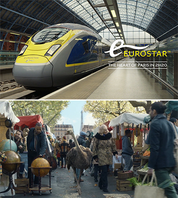 Eurostar lanza la campaa "Usted ve ms cuando no vuela"
