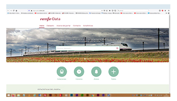 El portal Open Data de Renfe incorpora nueva informacin y mejora su accesibilidad