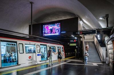 Comienzan las obras del intercambiador de Plaza de Espaa del metro de Barcelona