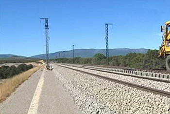 Licitada la electrificacin del tramo Monforte de Lemos-Lugo