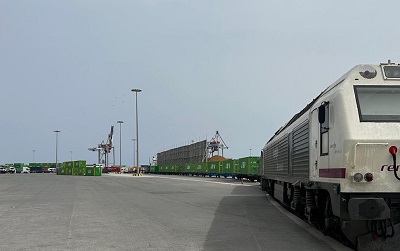 Inaugurado el servicio ferroviario de JSV de Madrid a la nueva terminal del Puerto de Alicante
