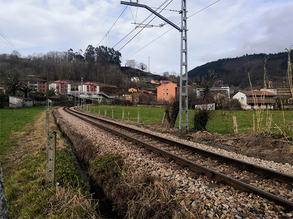 Renovaci�n de v�a entre Infiesto y Arriondas, en Asturias, por 5,2 millones de euros