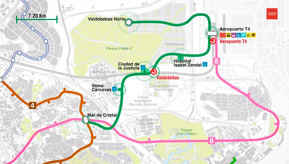 Aprobada por 880 millones la ampliaci�n de la L11 de Metro de Madrid entre Mar de Cristal y Valdebebas Norte