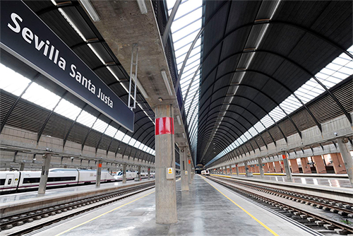 Licitadas las obras para ampliar la capacidad de estacionamiento de trenes en Sevilla Santa Justa
