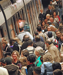 Metrovalencia transport en mayo 6,1 millones de viajeros