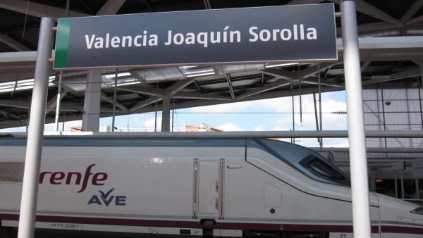 Avances en el nuevo acceso ferroviario a Valencia Joaqu�n Sorolla