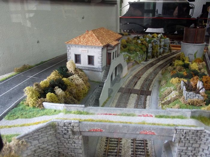 Reproducci�n a escala estaci�n de Pozazal.
