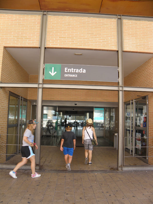 Entrada al vest�bulos