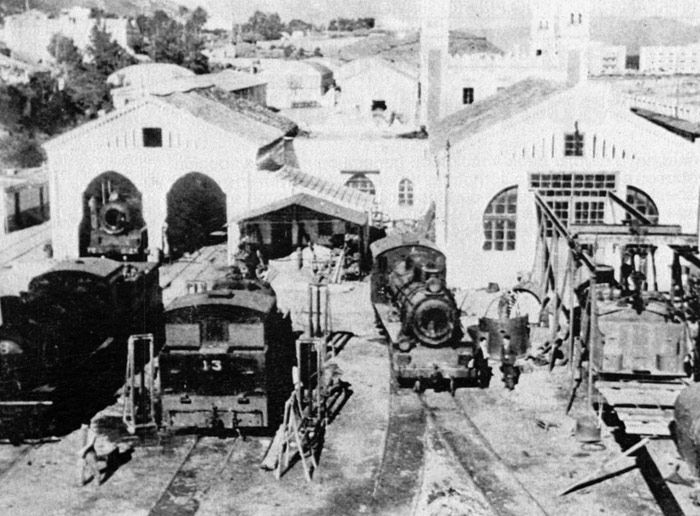 Antiguo dep�sito de de m�quinas de Ceuta.