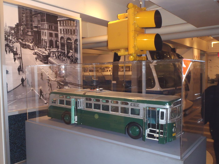Maqueta de un troleb�s 
