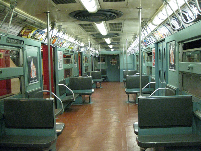 Interior tren a�os 50