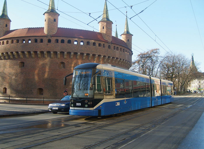 Tranv�a de Cracovia de la primera serie