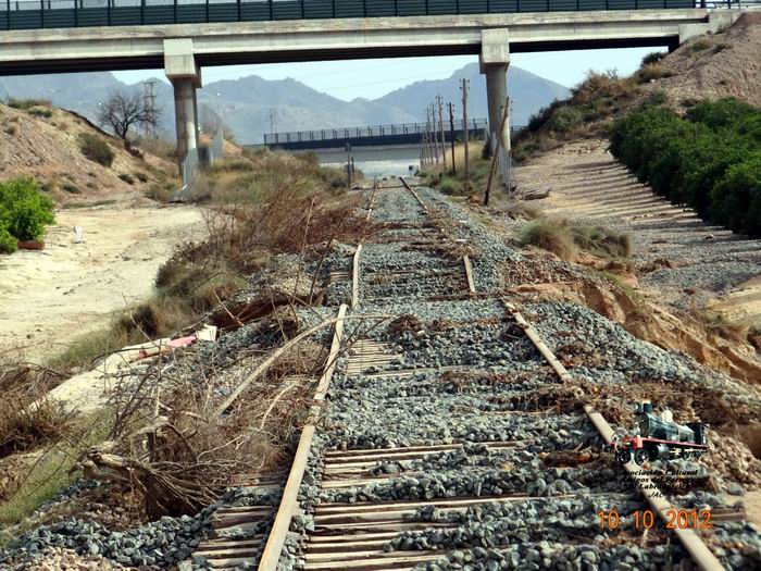 Adem�s de los grandes cortes, hay m�ltiples afecciones en todo el recorrido