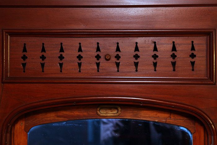 Detalle de artesonado. Departamento sal�n. Foto Federico P�rez