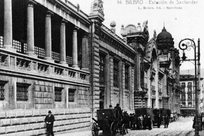 Estaci�n de Santander en Bilbao.