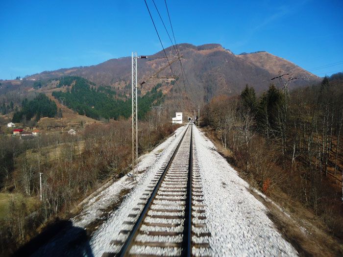 Tramo entre Kolasin y la frontera de Serbia.