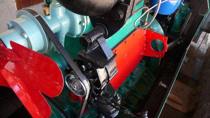 El motor de la locomotora se encuentra en condiciones �ptimas.