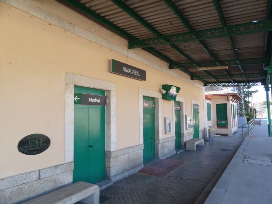And�n de la estaci�n de Navalperal de Pinares (�vila)