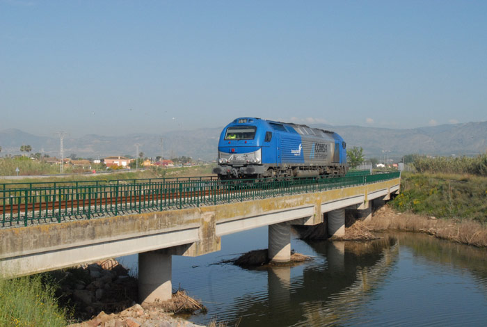 Cruce del puento sobre el Rio Seco. Foto Juan Miguel Sastre